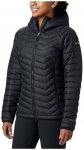 COLUMBIA Damen Jacke Powder Lite Hooded Jacket, Größe XS in Schwarz