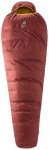 DEUTER Schlafsack Astro 300, Größe RV links in Rot