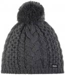 EISBÄR Damen Mütze Afra Pompon, Größe ONE SIZE in Grau