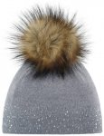 EISBÄR Damen Mütze Nalin Lux Crystal MÜ, Größe ONE SIZE in graumele/real