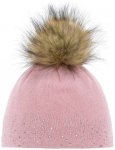 EISBÄR Damen Mütze Nalin Lux Crystal MÜ, Größe ONE SIZE in pink clay/real