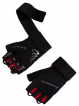 ENERGETICS Herren Handschuhe Fitness Guard, Größe S in Schwarz