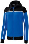 ERIMA Damen Kapuzensweat CHANGE training jacket with hood, Größe 40 in Blau