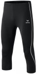 ERIMA Herren Laufhose kurz PERFORMANCE 3/4, Größe S in Schwarz