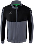 ERIMA Herren Six Wings Präsentationsjacke, Größe XL in Schwarz