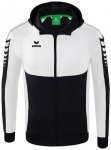 ERIMA Herren Six Wings Trainingsjacke mit Kapuze, Größe 128 in Pink