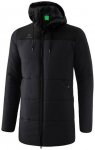 ERIMA Herren Squad Winterjacke, Größe XL in Schwarz