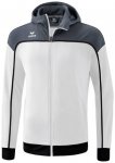 ERIMA Kinder Kapuzensweat CHANGE training jacket with hood, Größe 152 in Weiß