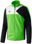 ERIMA Herren Premium One Polyesterjacke, Größe M in Green/Schwarz/Weiß