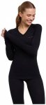 FALKE Damen Langarmshirt Wool-Tech Light, Größe XS in Schwarz