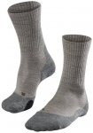 FALKE TK2 Wool Damen Socken, Größe 39-40 in Kitt Mouline