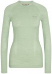 FALKE Damen Unterhemd WT Longsleeve w, Größe XL in Grün