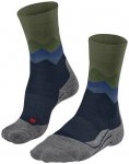 FALKE TK2 Crest Herren Socken, Größe 42-43 in Blau