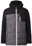 FIREFLY Kinder Jacke Emmet, Größe 128 in Schwarz/Grau Melange/Weiß