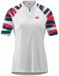GONSO Damen Shirt Bedollo Da-Radtrikot-1/2-HZ, Größe 46 in Weiß