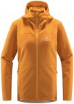 HAGLÖFS Damen Unterjacke Willow Mid Hood Women, Größe L in Braun