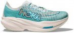 HOKA Damen Marathonschuhe MACH X 2, Größe 41 ⅓ in Silber
