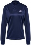 HUMMEL Damen Sweatshirt hmlSTALTIC POLY HALF ZIP L/S WOMAN, Größe XL in Blau