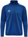 HUMMEL Herren Sweatshirt hmlCORE XK HALF ZIP POLY SWEAT, Größe M in Blau