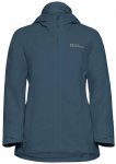 JACK WOLFSKIN Damen Doppeljacke MOONRISE 3IN1 JKT W, Größe M in Blau