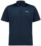 JACK WOLFSKIN Herren Shirt DELGAMI POLO M, Größe M in Blau