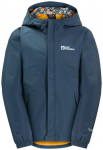 JACK WOLFSKIN Kinder Funktionsjacke VILLI 2L JACKET K, Größe 104 in Blau