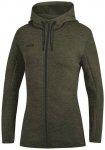 JAKO Damen Kapuzenjacke Premium Basics, Größe 40 in Grün