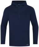 JAKO Herren Kapuzensweat Zip Hoodie Pro Casual, Größe XXL in Blau