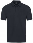 JAKO Herren Polo Polo Doubletex, Größe 4XL in Schwarz