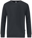 JAKO Herren Sweatshirt Sweat Organic, Größe XXL in Schwarz