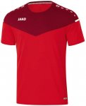 JAKO Herren T-Shirt Champ 2.0, Größe S in rot/weinrot