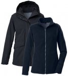 KILLTEC Damen Doppeljacke KOW 189 WMN JCKT, Größe 50 in schwarz blau
