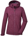 KILLTEC Damen Funktionsjacke KOS 40 WMN SFTSHLL JCKT, Größe 42 in Lila