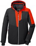 KILLTEC Herren Funktionsjacke KSW 76 MN SKI JCKT, Größe XL in dunkelorange