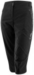 LÖFFLER Damen Caprihose W 3/4 BIKE PANTS CSL, Größe 48 in Schwarz