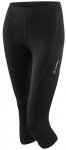 LÖFFLER Damen Tight W 3/4 BIKE TIGHTS TOUR II, Größe 34 in Schwarz