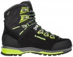 LOWA Herren Bergstiefel TICAM EVO GTX, Größe 44 ½ in SCHWARZ/LIMONE