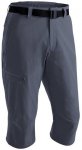 MAIER SPORTS Herren Caprihose Jennisei He-3/4 Hose el., Größe 46 in Grau