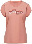 MAMMUT Damen Shirt Mountain T-Shirt Women Day and Night, Größe M in Pink