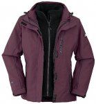 MAUL Damen Doppeljacke Miltenberg 3 in 1 Megatex, Größe 40 in Lila