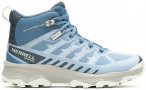 MERRELL Damen Multifunktionsstiefel SPEED ECO MID WP, Größe 38 in Blau