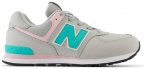 NEW BALANCE Kinder Freizeitschuhe 574 Core, Größe 36 in Grau