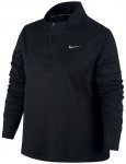 NIKE Damen Laufsport Shirt Langarm, Größe L in Schwarz