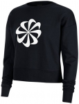 NIKE Damen Shirt "Icon Clash" Langarm, Größe S in Schwarz