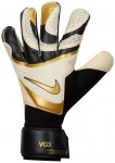 NIKE Herren Handschuhe NK GK VG3 - HO23, Größe 8 in BLACK/WHITE/MTLC GOLD COIN