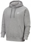 NIKE Herren Kapuzensweat M NSW CLUB HOODIE PO BB, Größe XXL in Grau