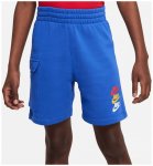 NIKE Kinder Sporthose Sportswear Fleece Cargo, Größe S in Blau