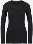 ODLO Damen Unterhemd BL TOP crew neck l/s PERFORMAN, Größe M in Schwarz