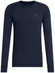 ODLO Herren Langarm Shirt BL TOP crew neck l/s ACTIVE WARM ECO, Größe L in Bla