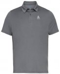 ODLO Herren Polo Polo shirt s/s CARDADA, Größe XL in odlo steel grey